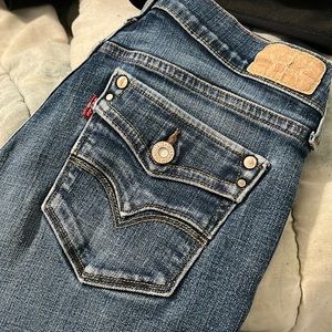Women’s Levi’s 505 Straight Leg Jeans